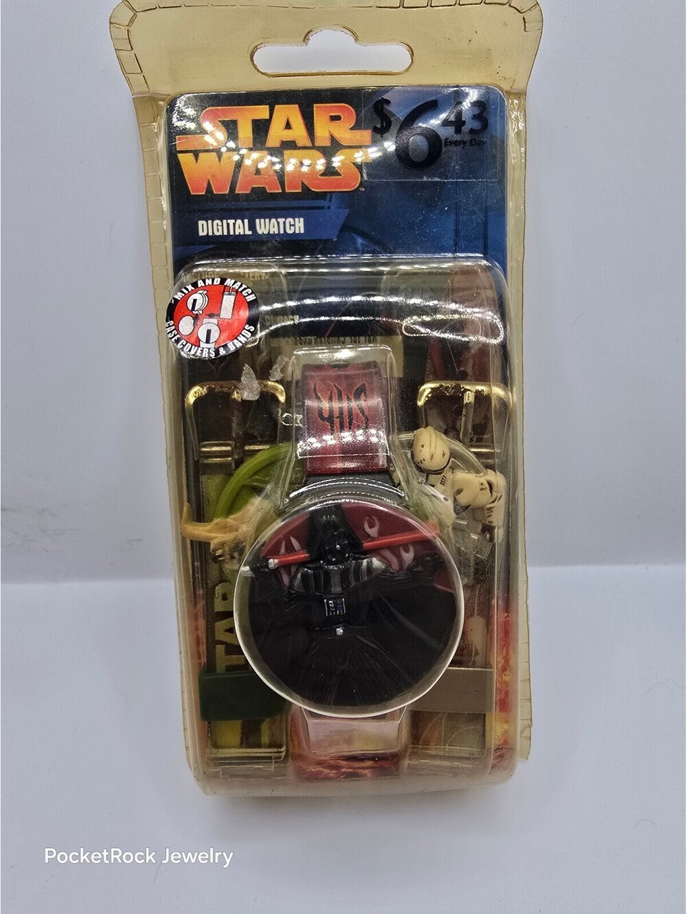 Star Wars Darth Vader Digital Wristwatch III: Revenge of the Sith 2005